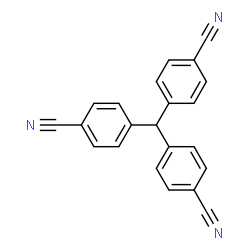 ChemSpider 2D Image | 4,4',4''-Methanetriyltribenzonitrile | C22H13N3
