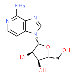 ChemSpider 2D Image | 3-Deazaadenosine | C11H14N4O4
