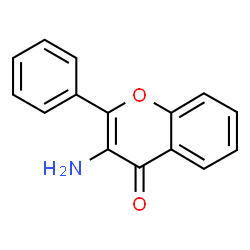 ChemSpider 2D Image | 3-aminoflavone | C15H11NO2