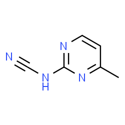 ChemSpider 2D Image | (4-Methyl-2-pyrimidinyl)cyanamide | C6H6N4