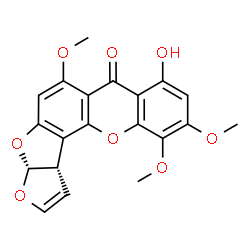 ChemSpider 2D Image | 5,6-Dimethoxysterigmatocystin | C20H16O8