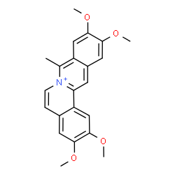 ChemSpider 2D Image | Coralyne | C22H22NO4