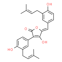 ChemSpider 2D Image | Aspulvinone H | C27H28O5