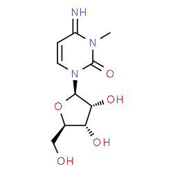 ChemSpider 2D Image | 3-Methylcytidine | C10H15N3O5