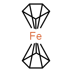 ChemSpider 2D Image | Ferrocene | C10H10Fe