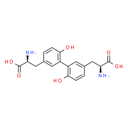 ChemSpider 2D Image | LL-dityrosine | C18H20N2O6
