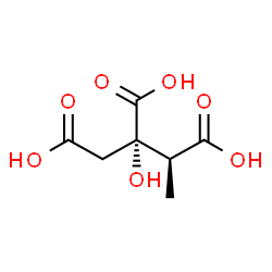 ChemSpider 2D Image | (2S,3S)-2-methylcitric acid | C7H10O7
