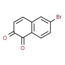 ChemSpider 2D Image | 6-Bromo-1,2-naphthoquinone | C10H5BrO2