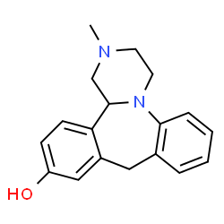 ChemSpider 2D Image | 2-Methyl-1,2,3,4,10,14b-hexahydrodibenzo[c,f]pyrazino[1,2-a]azepin-12-ol | C18H20N2O