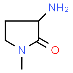 ChemSpider 2D Image | 3-Amino-1-methyl-2-pyrrolidinone | C5H10N2O