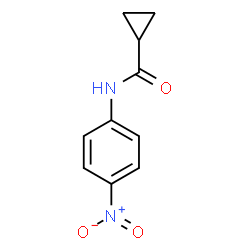 ChemSpider 2D Image | N-(4-Nitrophenyl)cyclopropanecarboxamide | C10H10N2O3