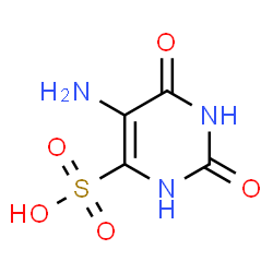 ChemSpider 2D Image | 5-aminouracil-6-sulfonic acid | C4H5N3O5S