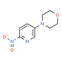 ChemSpider 2D Image | 4-(6-Nitro-3-pyridinyl)morpholine | C9H11N3O3