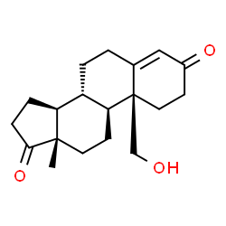 ChemSpider 2D Image | 19-hydroxyandrostenedione | C19H26O3