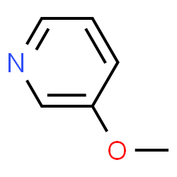 ChemSpider 2D Image | 3-Methoxypyridine | C6H7NO