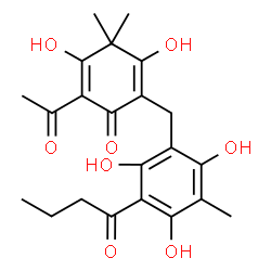 ChemSpider 2D Image | flavaspidic acid AB | C22H26O8