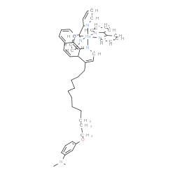 ChemSpider 2D Image | CSID:22376112 | C51H60N7ORu