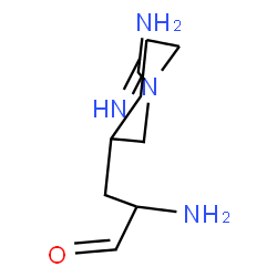 ChemSpider 2D Image | 3-(2-Amino-3-oxopropyl)-1-piperidinecarboximidamide | C9H18N4O