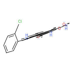 ChemSpider 2D Image | N-[4-(2-Chlorophenyl)-1,3-dioxo-1,2,3,6-tetrahydropyrrolo[3,4-c]carbazol-9-yl]formamide | C21H12ClN3O3