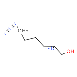 ChemSpider 2D Image | 2-Amino-6-azido-1-hexanol | C6H14N4O
