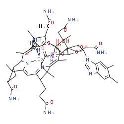 ChemSpider 2D Image | CSID:22376865 | C63H88CoN14O14P