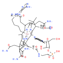 ChemSpider 2D Image | CSID:22376876 | C72H106CoN18O14P