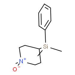ChemSpider 2D Image | TRANS-2-(DIMETHYLPHENYLSILYL)-PIPERIDINE-N-OXIDE | C14H23NOSi