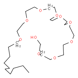 ChemSpider 2D Image | 3,6,9,12,15,18,21,24,27-Nonaoxaheptatriacontan-1-ol | C28H58O10