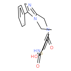 ChemSpider 2D Image | N-Hydroxy-5-[(3-phenyl-5,6-dihydroimidazo[1,2-a]pyrazin-7(8H)-yl)carbonyl]-2-thiophenecarboxamide | C18H16N4O3S