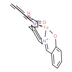 ChemSpider 2D Image | CSID:22378535 | C23H18FeN2O4