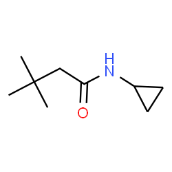 ChemSpider 2D Image | N-Cyclopropyl-3,3-dimethylbutanamide | C9H17NO