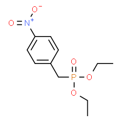 ChemSpider 2D Image | Diethyl 4-nitrobenzylphosphonate | C11H16NO5P