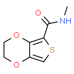 ChemSpider 2D Image | N-Methyl-2,3-dihydrothieno[3,4-b][1,4]dioxine-5-carboxamide | C8H9NO3S