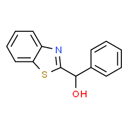 ChemSpider 2D Image | benzothiazol-2-yl-phenyl-methanol | C14H11NOS