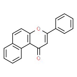 ChemSpider 2D Image | beta-Naphthoflavone | C19H12O2