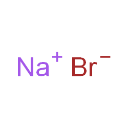 ChemSpider 2D Image | Sodium bromide | BrNa