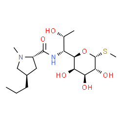 ChemSpider 2D Image | lincomycin | C18H34N2O6S