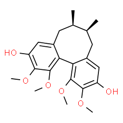 ChemSpider 2D Image | gomisin J | C22H28O6