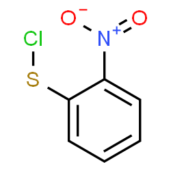 ChemSpider 2D Image | o-nitrophenylsulfenyl chloride | C6H4ClNO2S