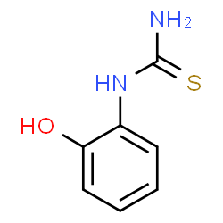ChemSpider 2D Image | 2-HYDROXYPHENYLTHIOUREA | C7H8N2OS