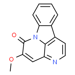 ChemSpider 2D Image | 5-methoxycanthinone | C15H10N2O2
