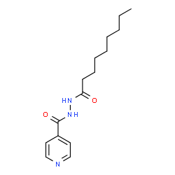ChemSpider 2D Image | N'-Nonanoylisonicotinohydrazide | C15H23N3O2