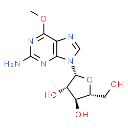 ChemSpider 2D Image | Nelarabine | C11H15N5O5