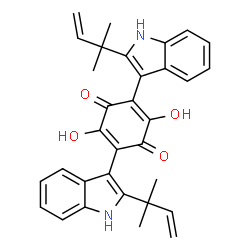 ChemSpider 2D Image | HINNULIQUINONE | C32H30N2O4