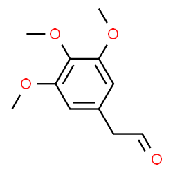 ChemSpider 2D Image | 3,4,5-trimethoxyphenylacetaldehyde | C11H14O4