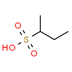 ChemSpider 2D Image | 2-Butanesulfonic acid | C4H10O3S