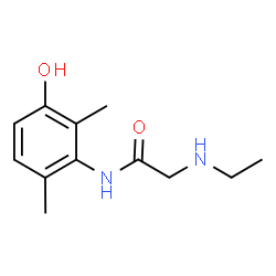ChemSpider 2D Image | 3-Hydroxymonoethylglycinexylidide | C12H18N2O2