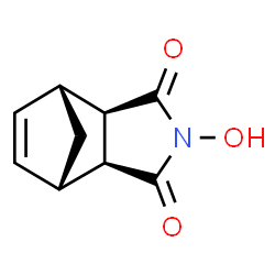 ChemSpider 2D Image | (1R,2R,6S,7S)-4-Hydroxy-4-azatricyclo[5.2.1.0~2,6~]dec-8-ene-3,5-dione | C9H9NO3