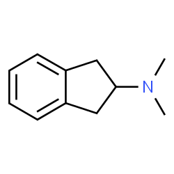 ChemSpider 2D Image | N,N-Dimethyl-2-indanamine | C11H15N