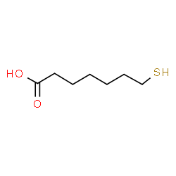 ChemSpider 2D Image | 7-mercaptoheptanoic acid | C7H14O2S